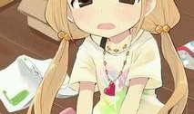 吃瓜少女萌图片动漫