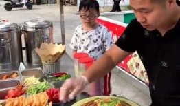 摊位吃瓜小品,趣味横生的市井小品