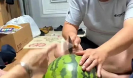 人类吃瓜现场,人类吃瓜狂欢，欢乐无限